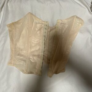 Sheer Beige Corset Top